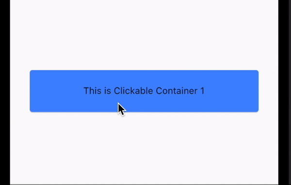 Clickable Container